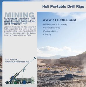 XTT HELI PORTABLE RIG, XTT-1000 full hydraulic portable rig